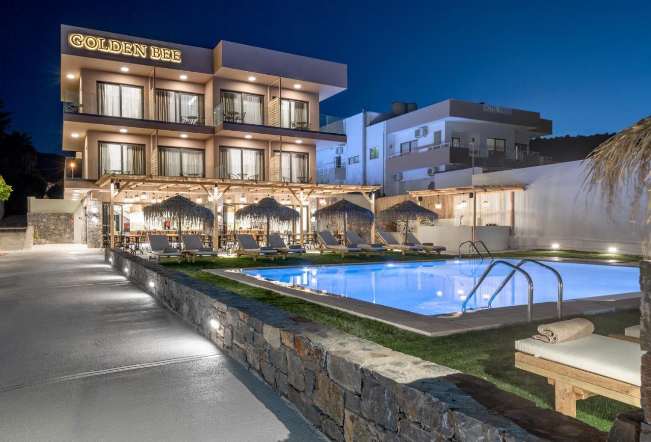 Golden Bee Lifestyle Hotell Stalida Exteriör bild
